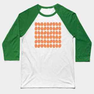 The red and yellow decorated easter egg pattern, version 2 Baseball T-Shirt